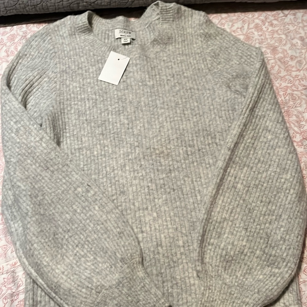 NWT J CREW LONG SLEEVE SWEATER GREAT SIZE XS